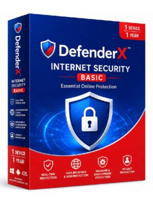 DefenderX Internet Security Basic (1 Device / 1 Year)